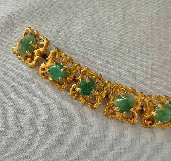 Green Brutalist Bracelet