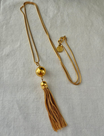 Anne Klein Tassel Necklace