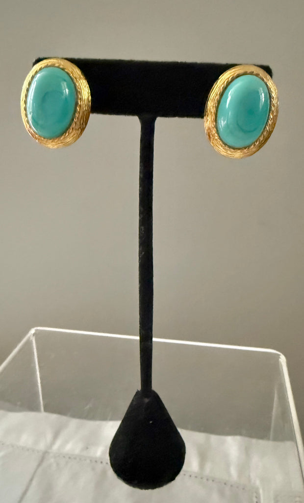 Turquoise Post Earrings