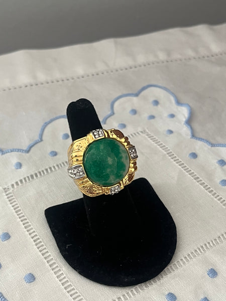 Jade Ring Size 8