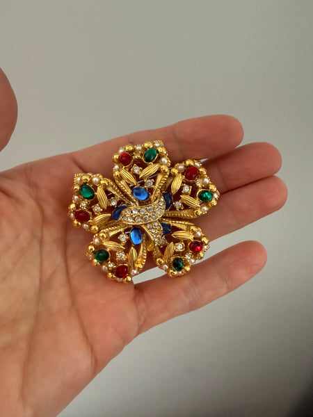 Jeweled Brooch