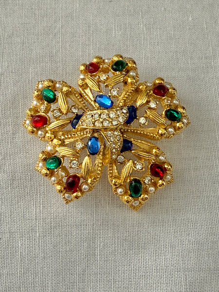 Jeweled Brooch