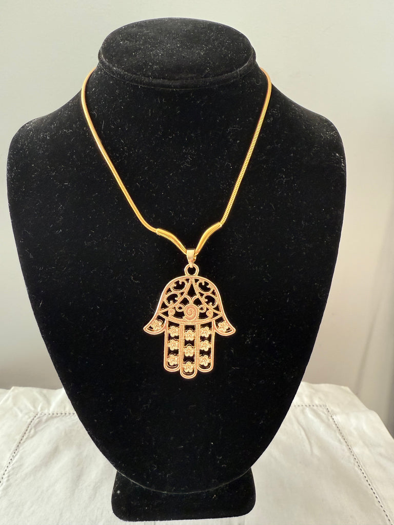 Hamsa Choker Necklace